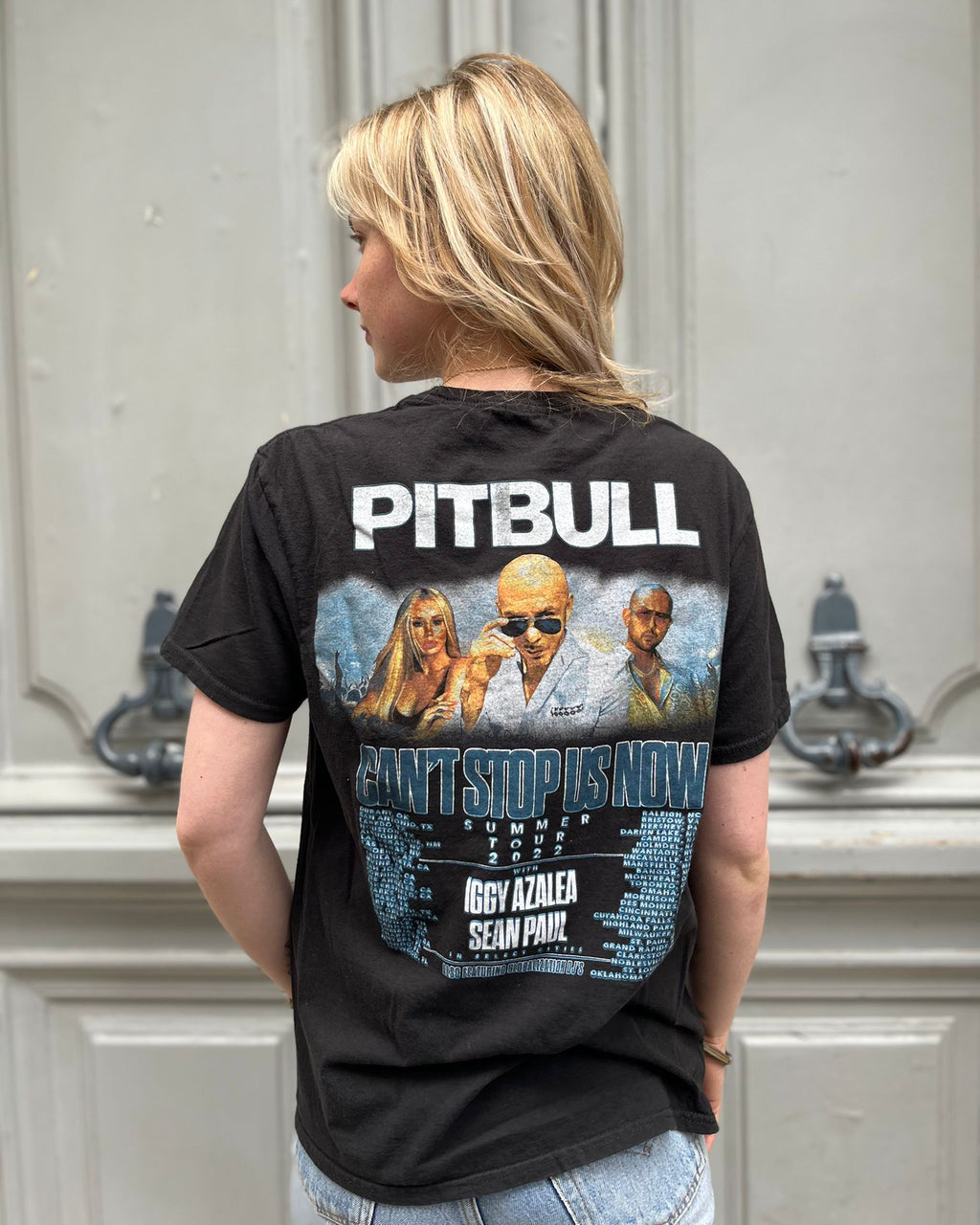 Tee shirt concert Pitbull