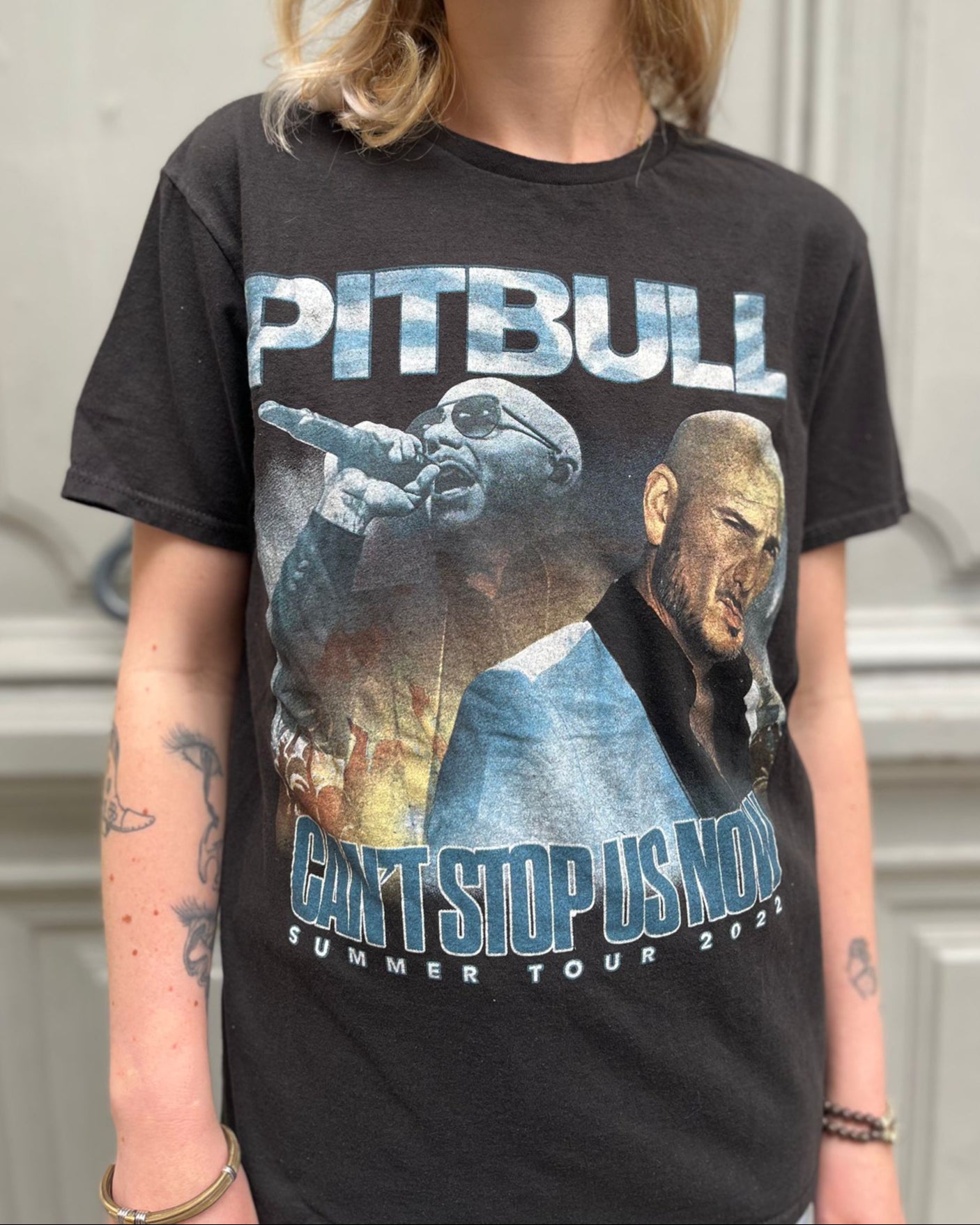 Tee shirt concert Pitbull