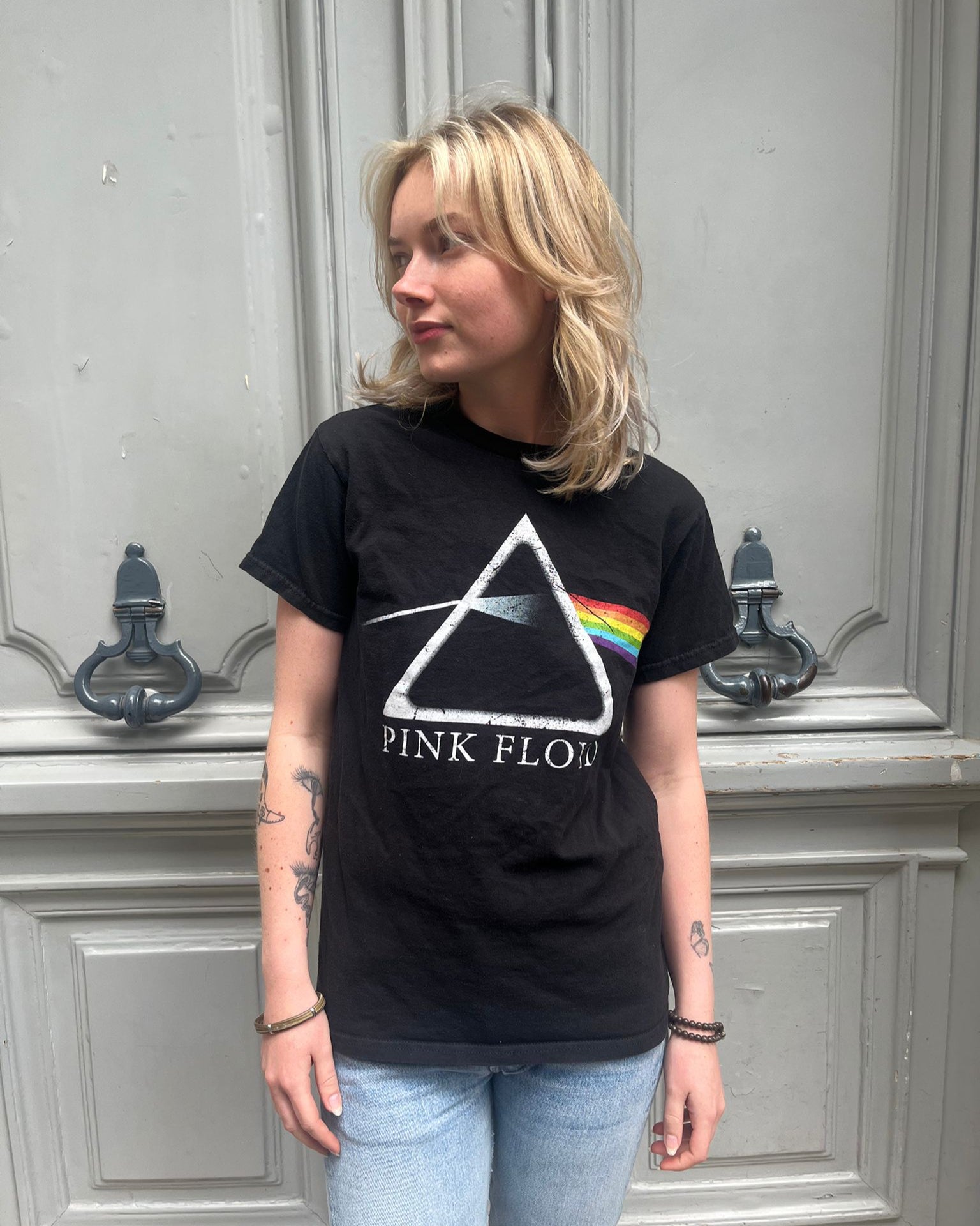 Tee shirt noir Pink Floyd