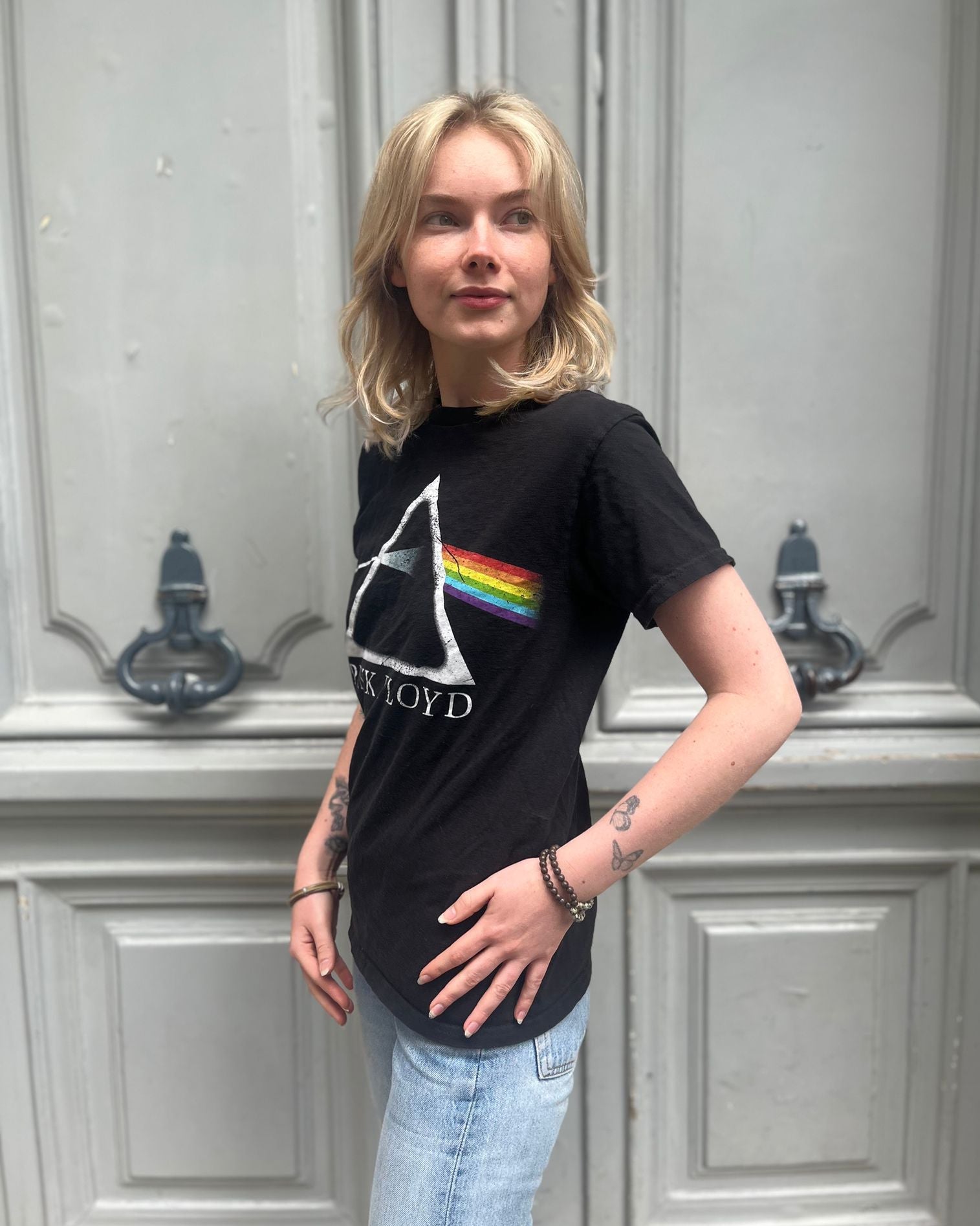 Tee shirt noir Pink Floyd