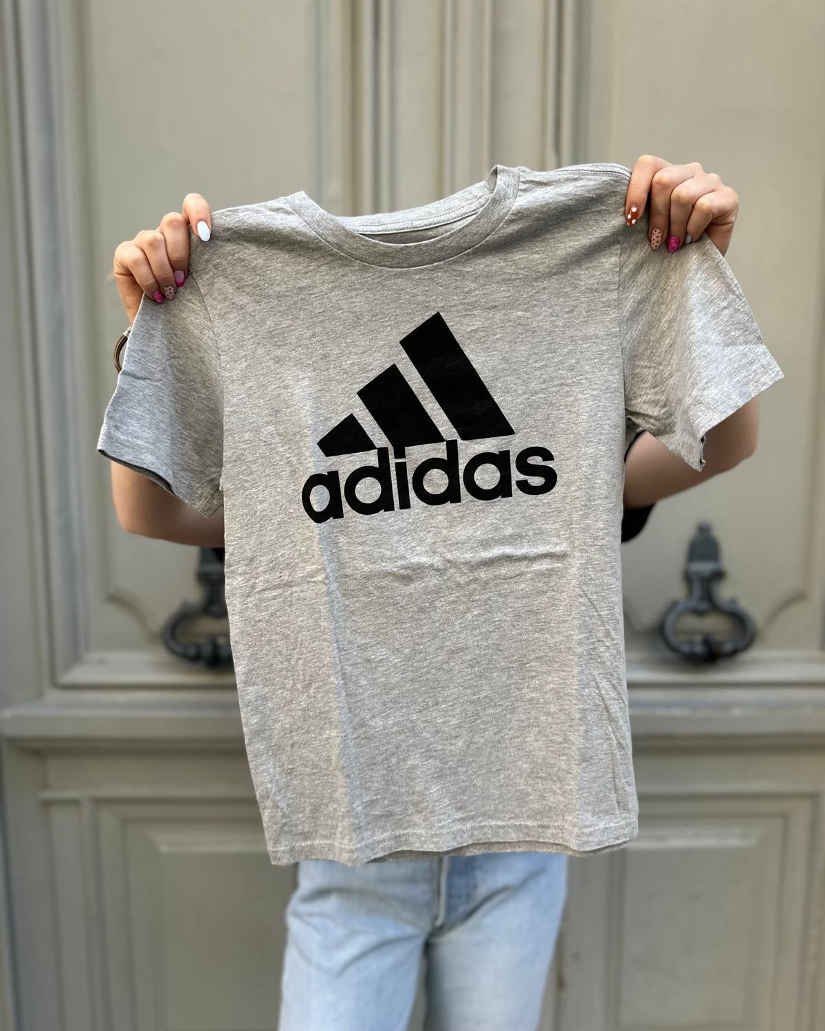 Tee shirt gris Adidas