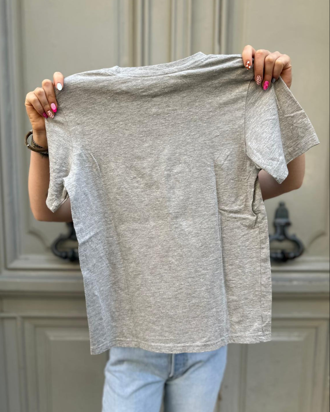 Tee shirt gris Adidas