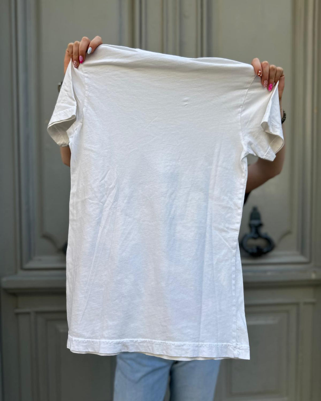 Tee shirt blanc Tom et Jerry