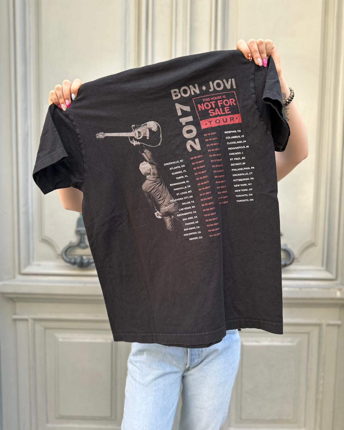 Tee shirt concert Bon Jovi