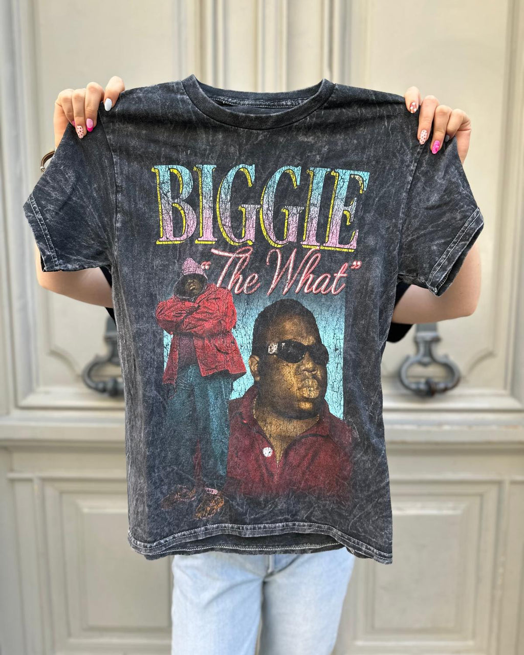 Tee shirt gris Notorious B.I.G.