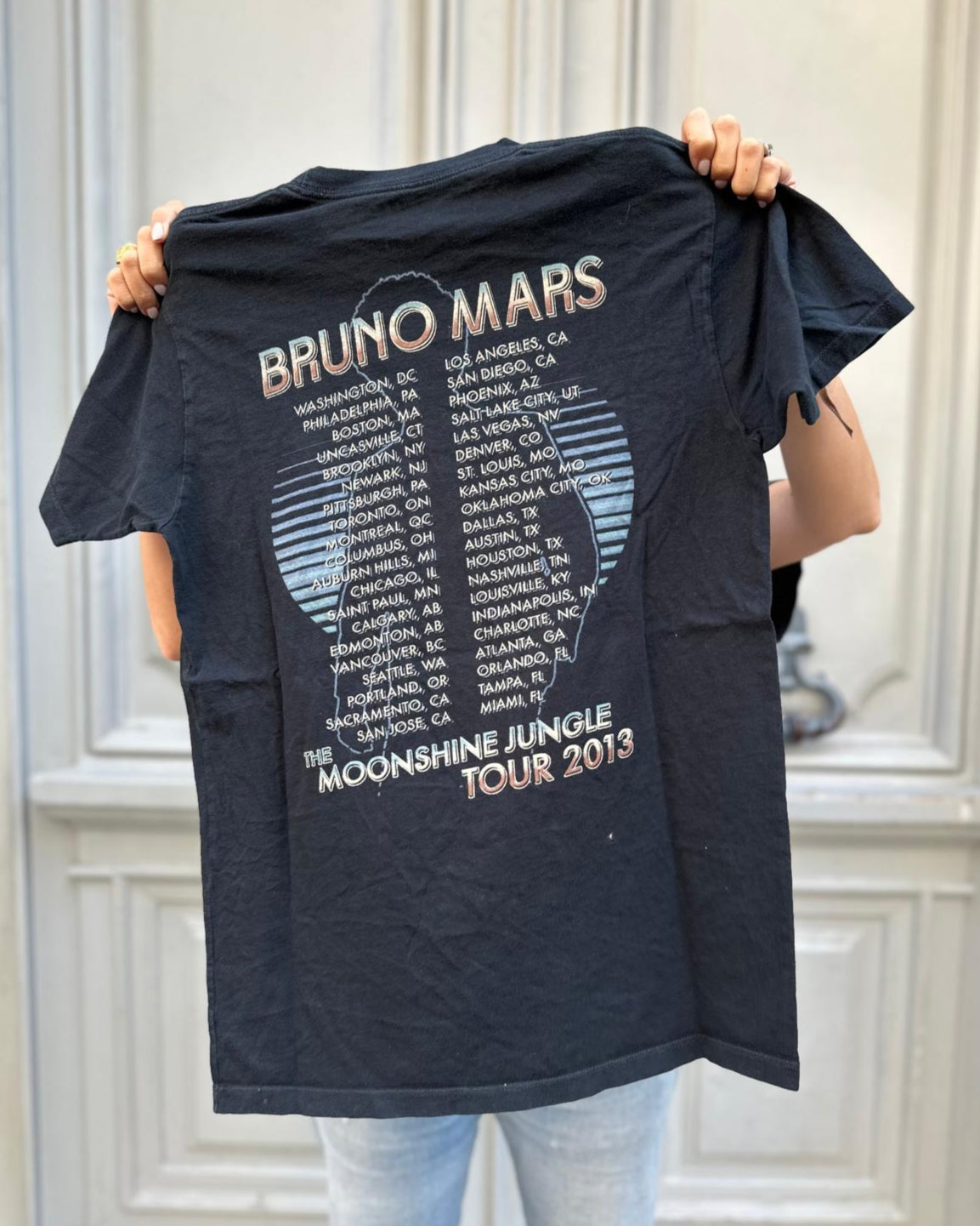 Tee shirt concert Bruno Mars