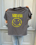 Tee shirt gris Nirvana