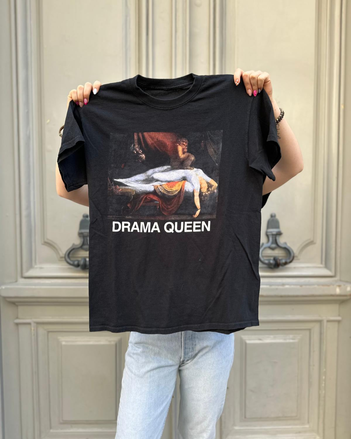 Tee shirt noir Drama Queen