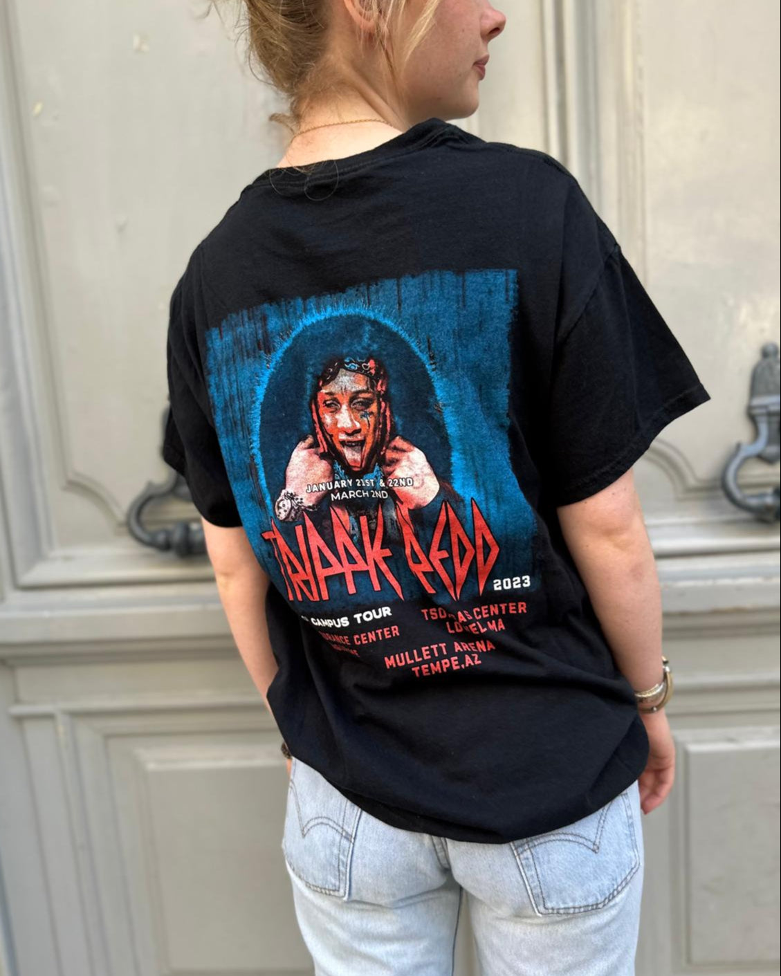 Tee shirt noir Life is a Trip