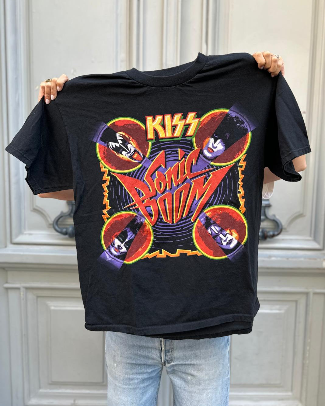 Tee shirt noir KISS