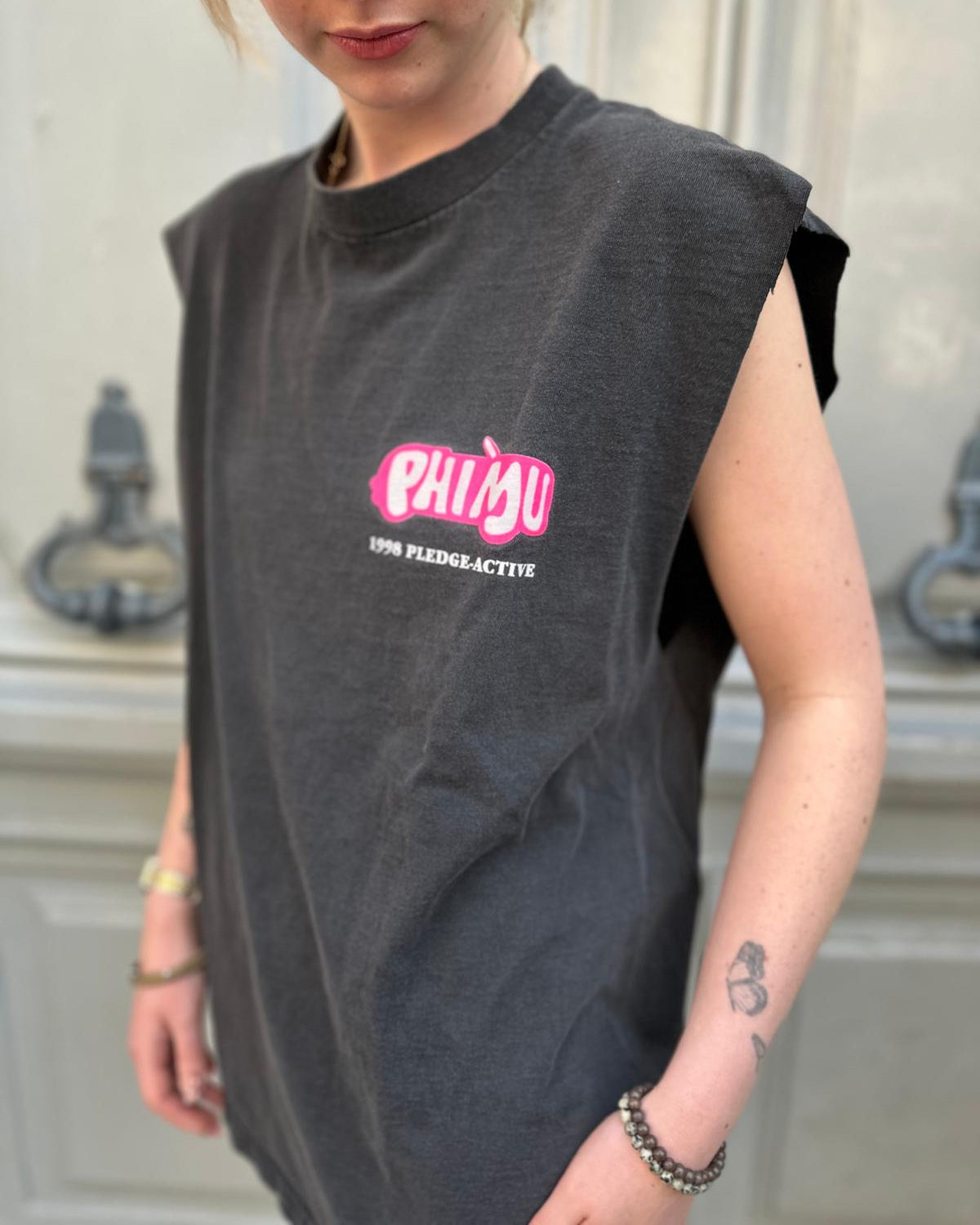 Débardeur noir Phimu