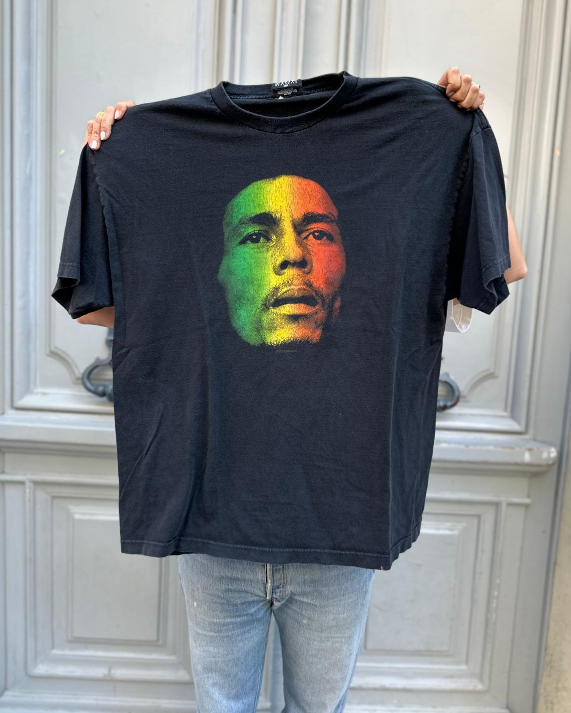 Tee shirt noir Bob Marley
