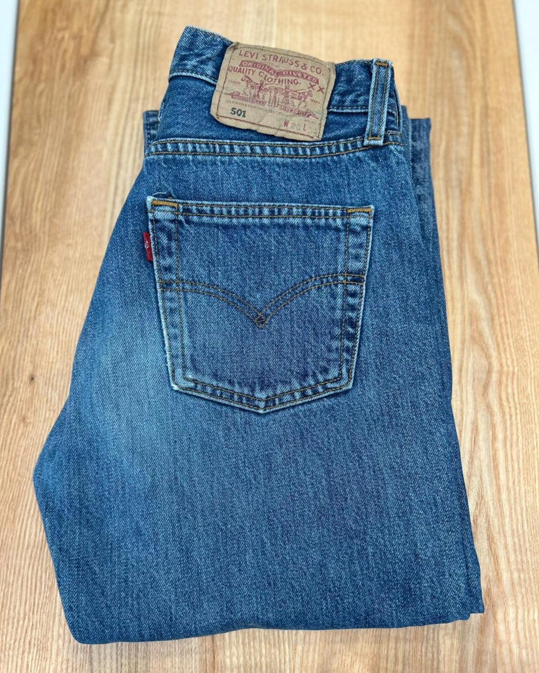 Jeans Levi's 501 W28 L34 - numéro 3M