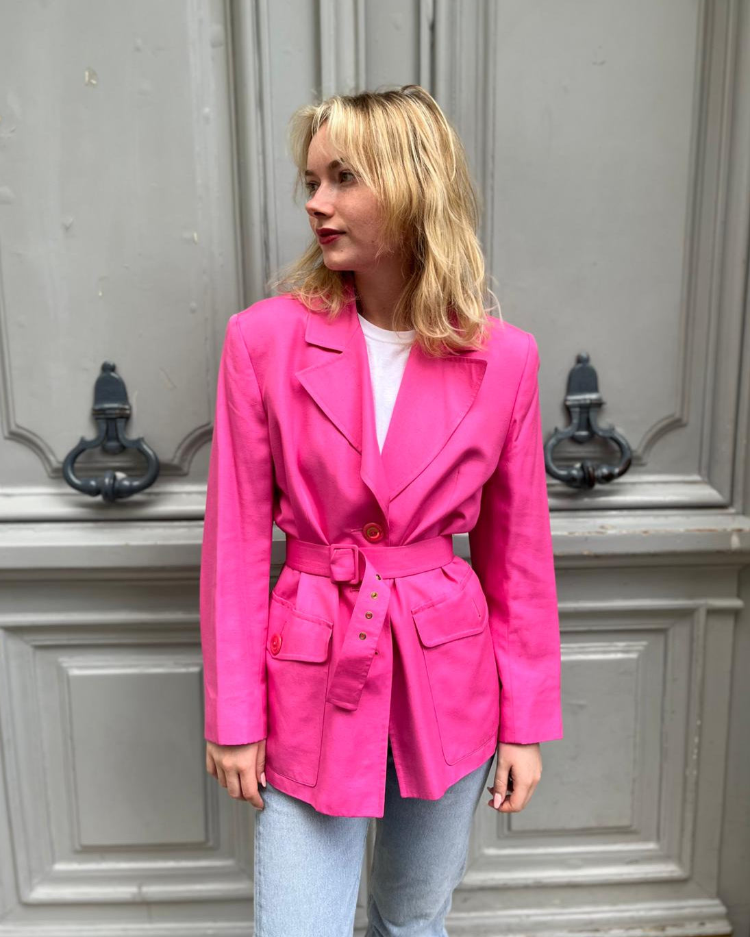 Veste rose fuschia Guy Laroche
