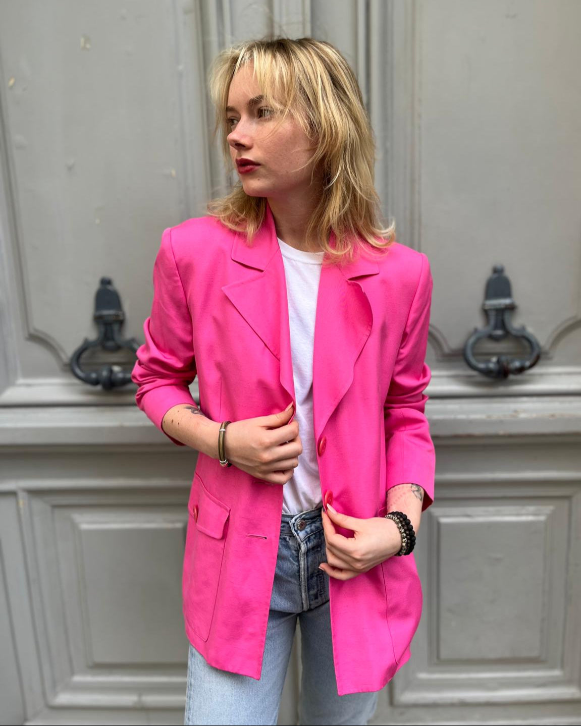 Veste rose fuschia Guy Laroche