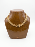 Collier vintage doré multi-rangs