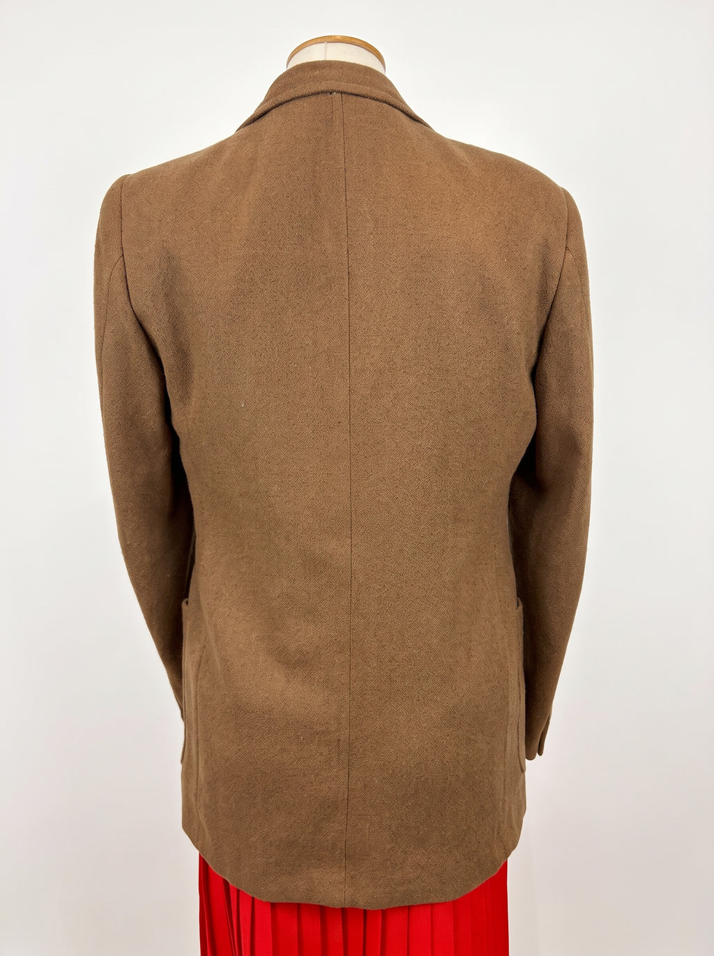 Veste en laine marron