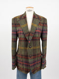 Blazer Ralph Lauren en laine à carreaux