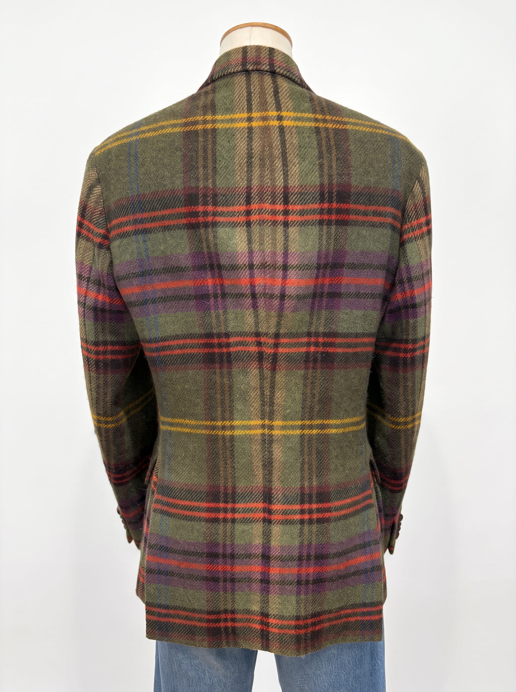 Blazer Ralph Lauren en laine à carreaux