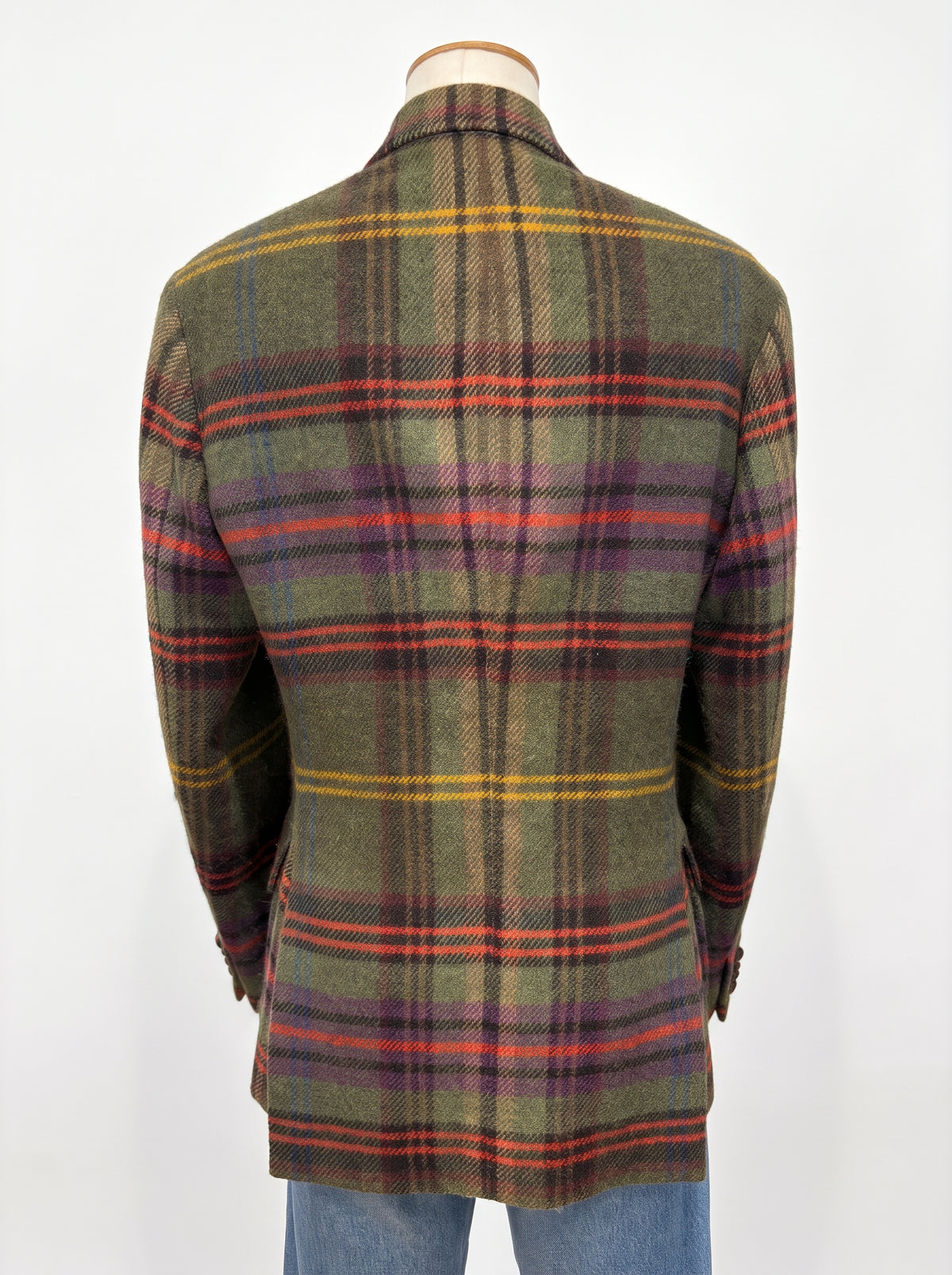 Blazer Ralph Lauren en laine à carreaux