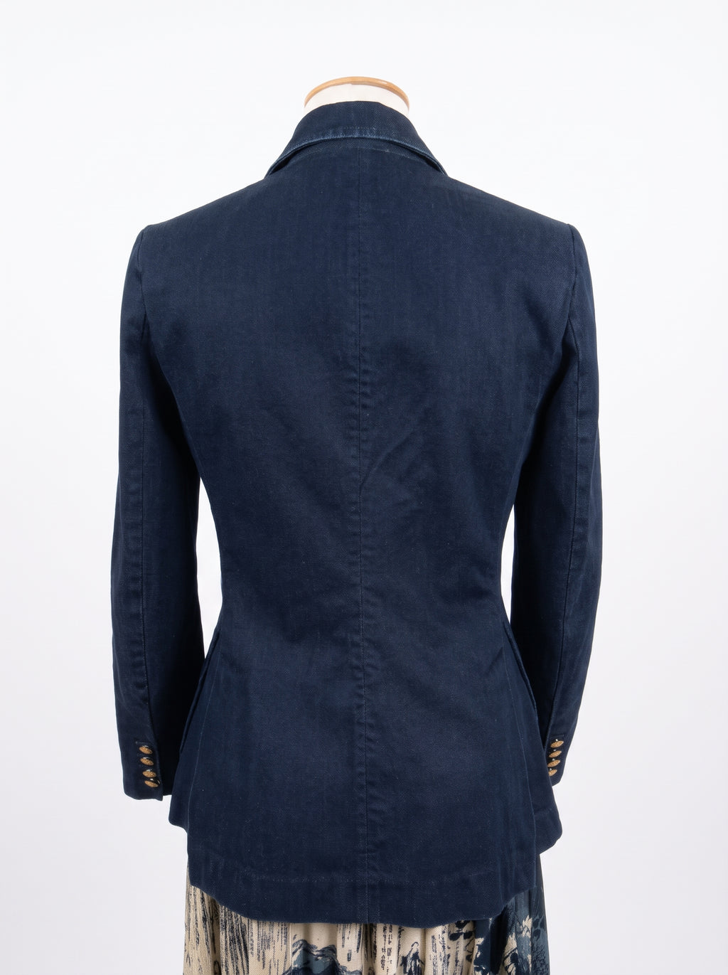 Blazer Ralph Lauren bleu marine brodé