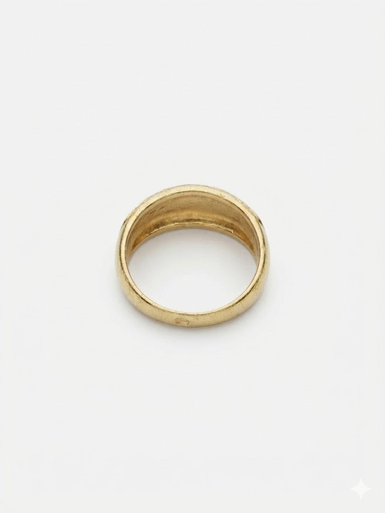Bague motif losanges