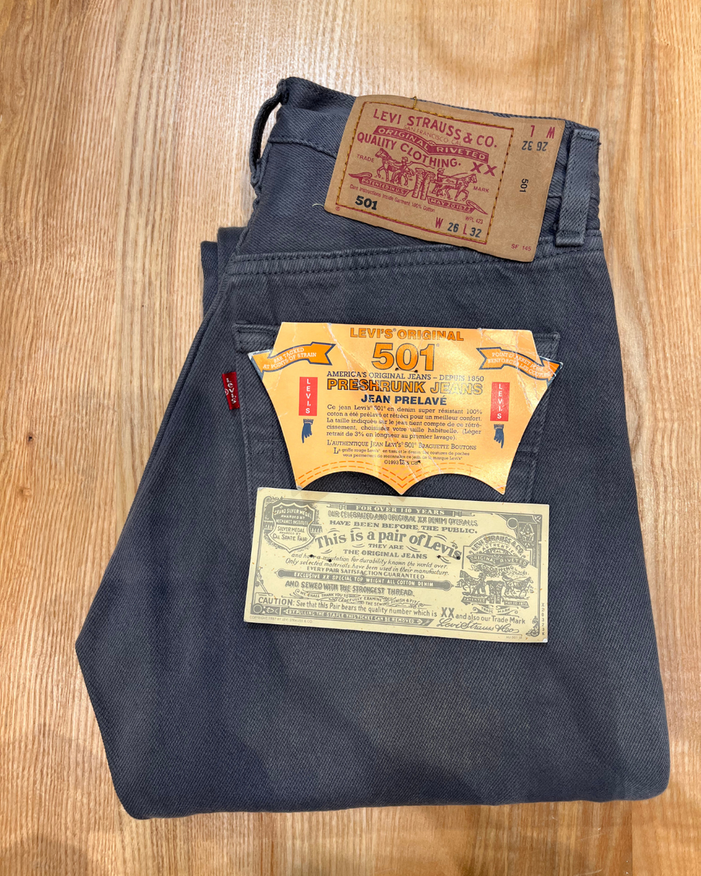 Jeans Levi's 501 W26 L32 - numéro 5C