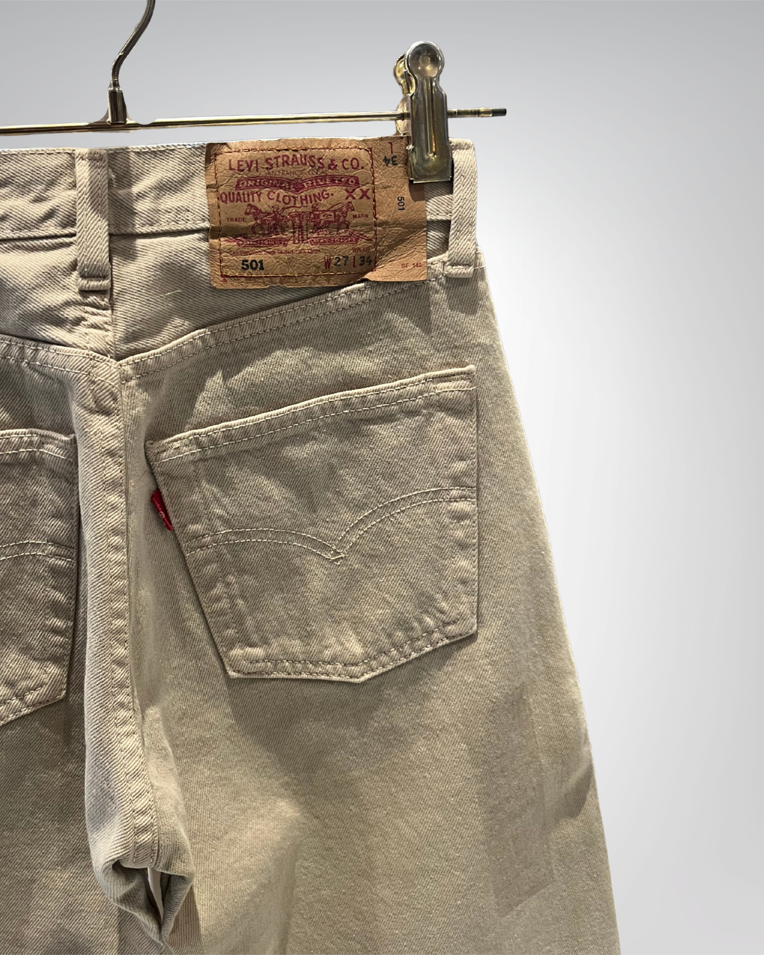 Jeans Levi's 501 W27 L34 - numéro 5F