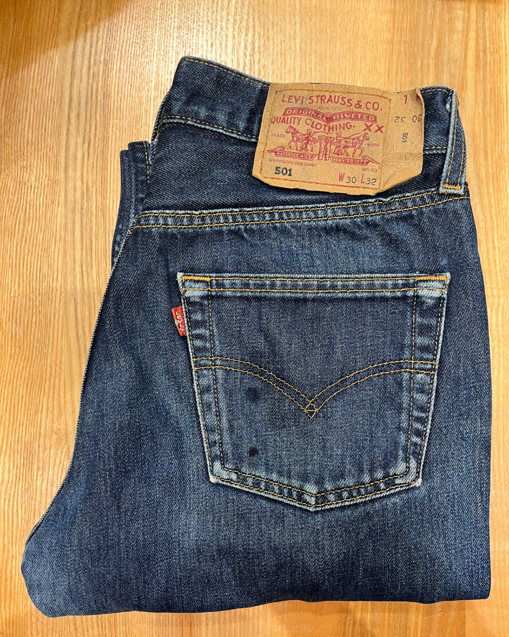 Jeans Levi's 501 W30 L32 - numéro TTTT