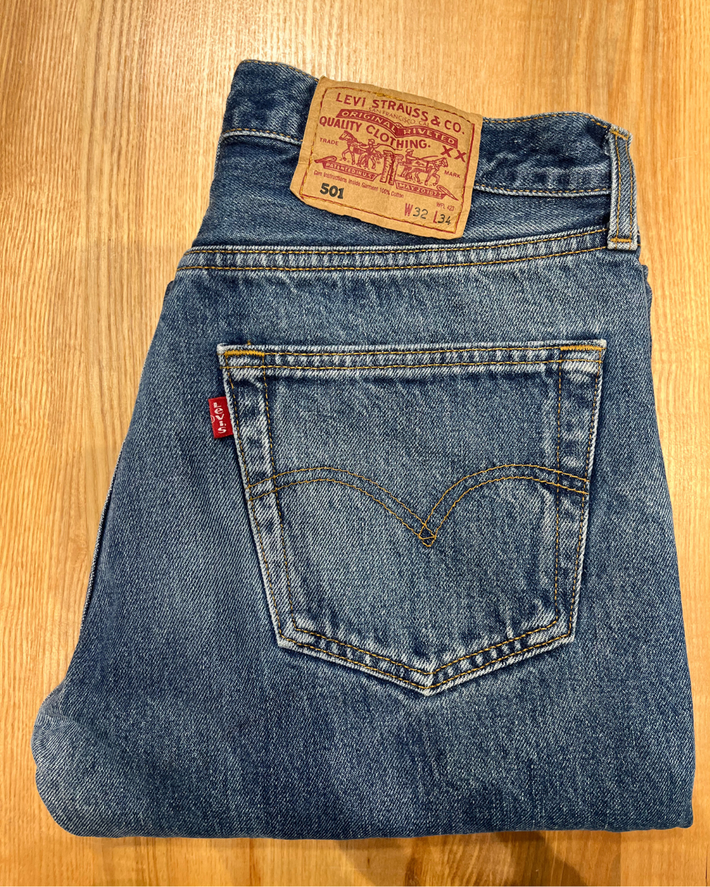 Jeans Levi's 501 W32 L34 - numéro 5P