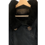 Parka noire Yves Saint Laurent