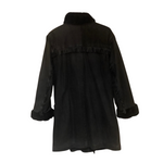 Parka noire Yves Saint Laurent