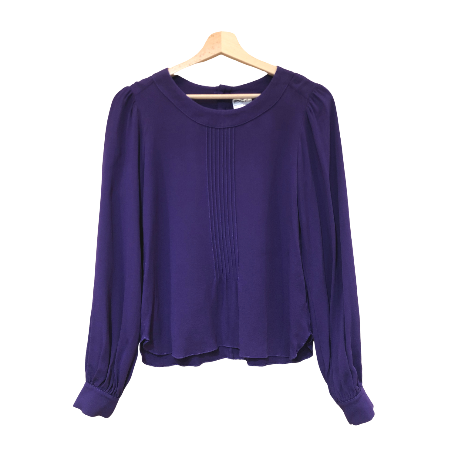 Blouse violette Chanel