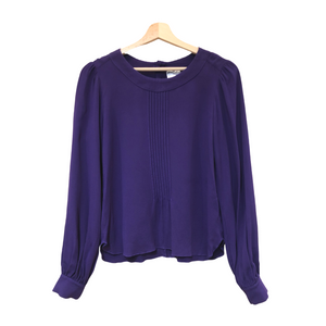 Blouse violette Chanel