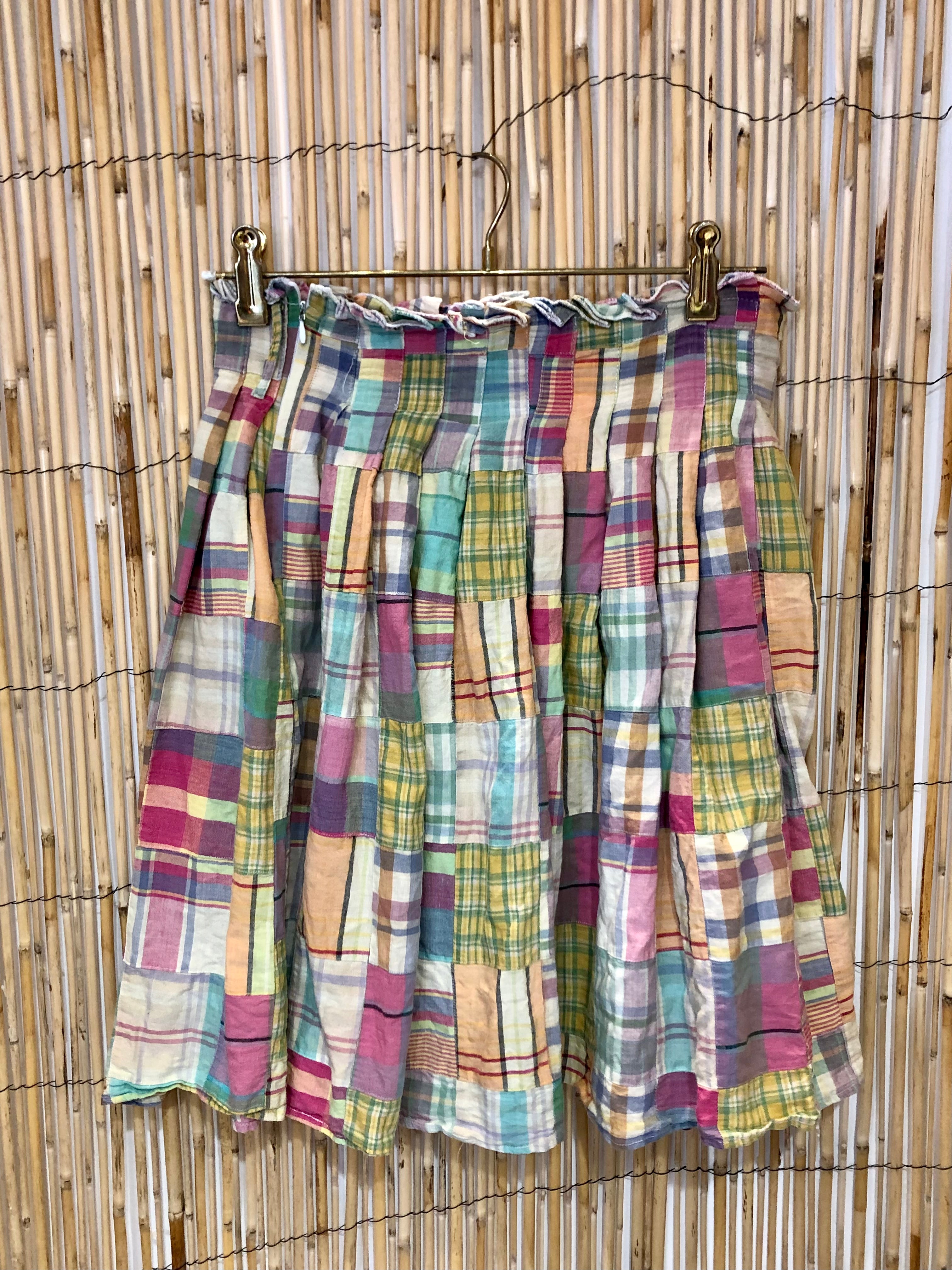 Jupe courte a clearance carreaux